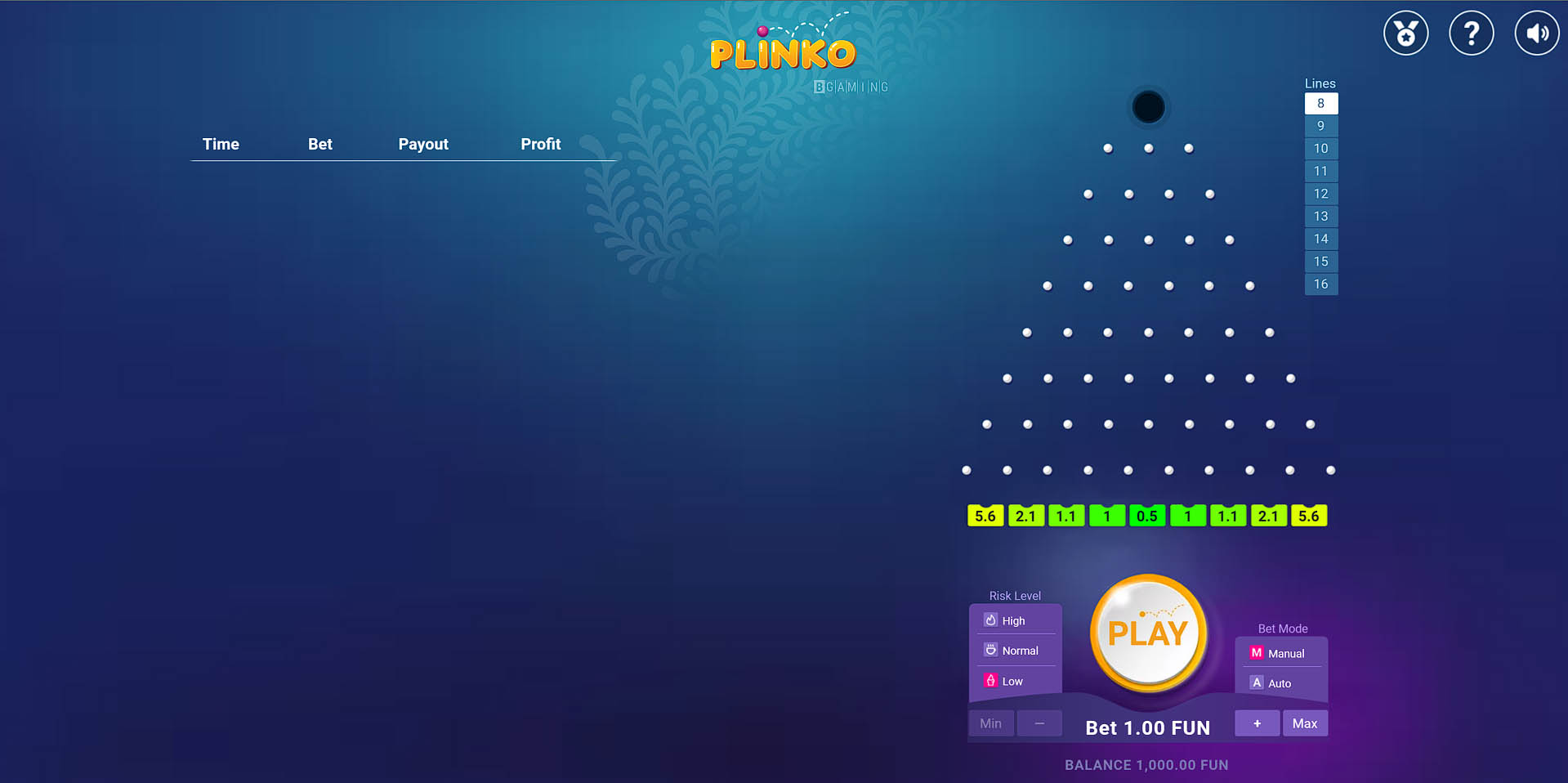 Plinko  Casino